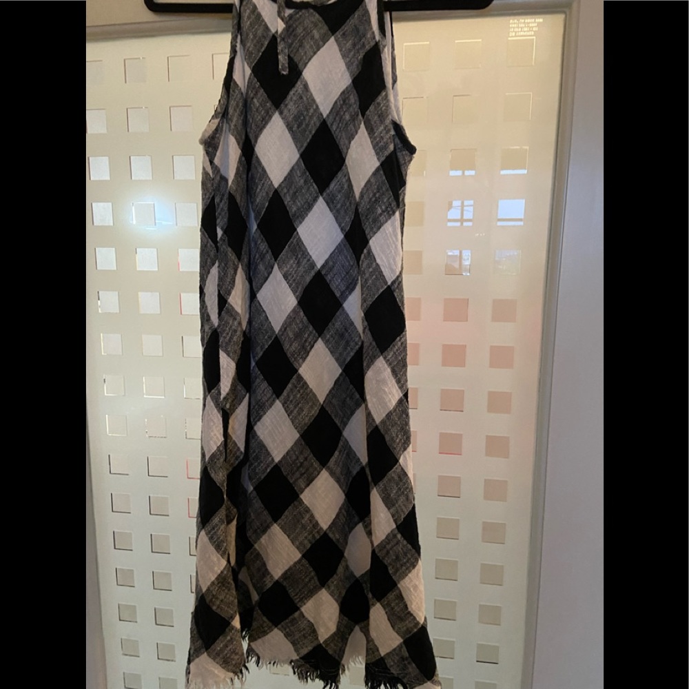 Philosophy checkered dress